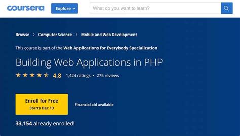 coursera php|best php online course.